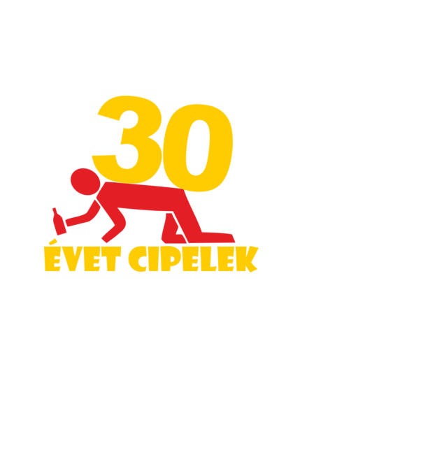 Szülinap minta fekete pólón