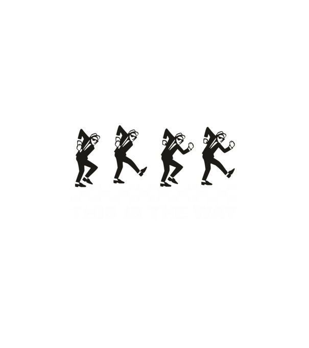 This is the ska way minta fehér pólón