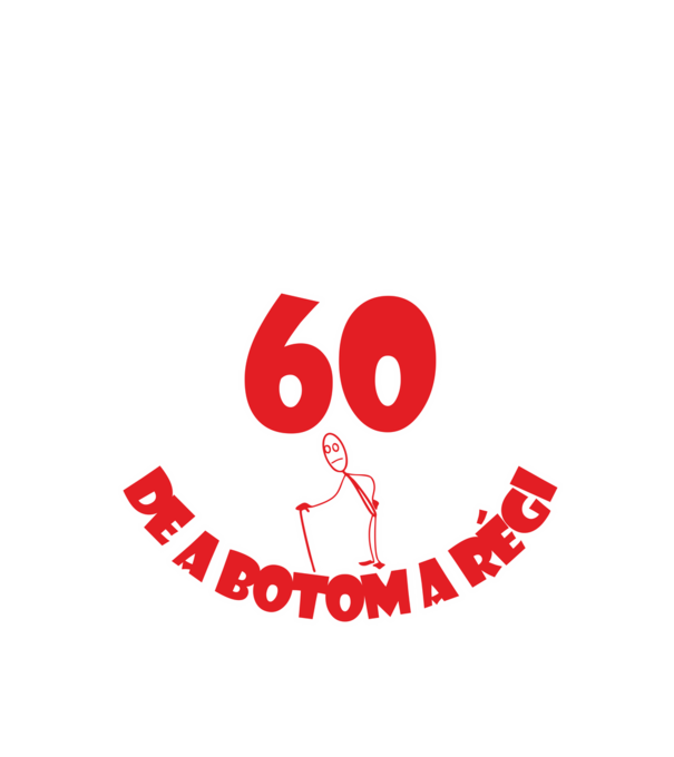60 minta fekete pólón