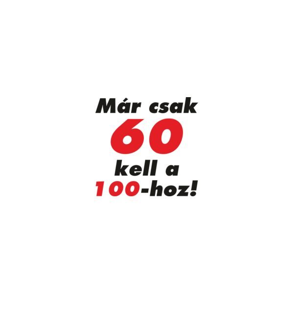 100 - 60 = 40 minta szürke pólón
