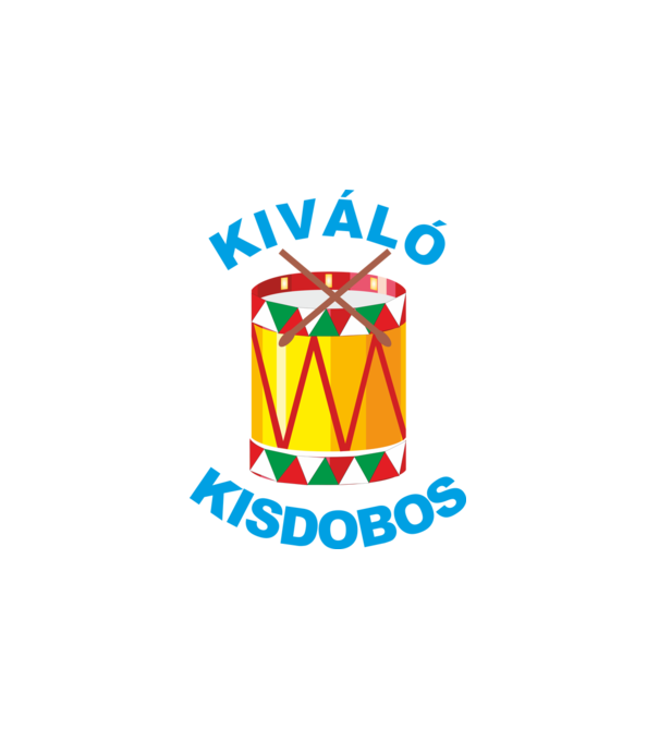 Kiváló Kisdobos minta fehér pólón