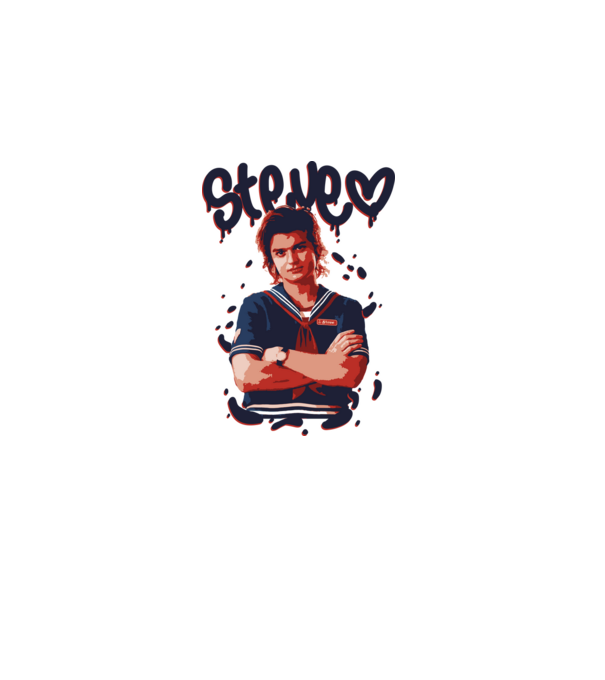 Stranger Things - Steve minta fehér pólón