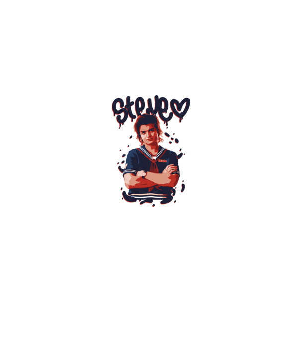 Stranger Things - Steve minta fehér pólón