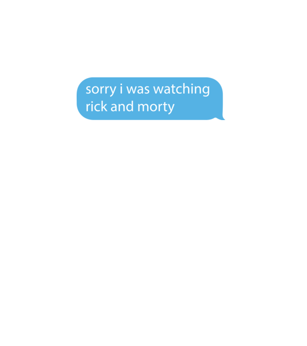 Watching Rick and Morty minta türkiz pólón