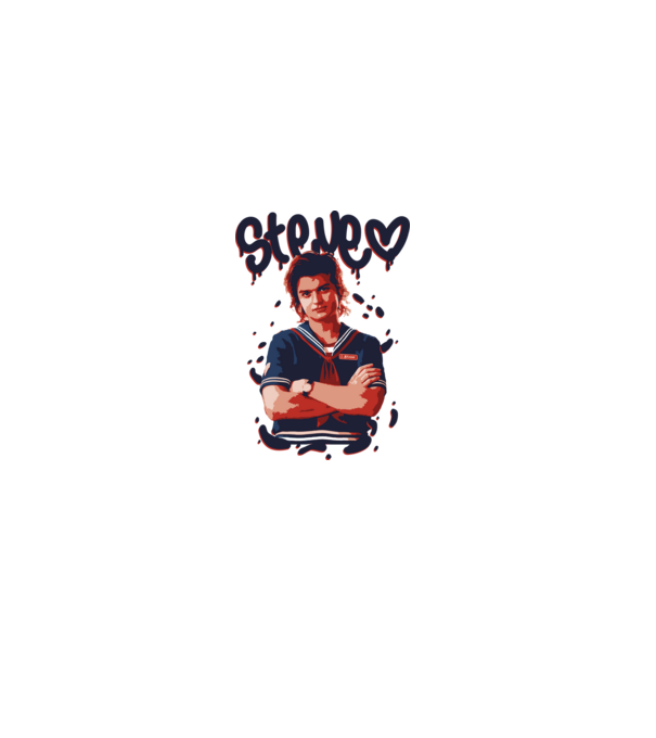 Stranger Things - Steve minta fehér pólón