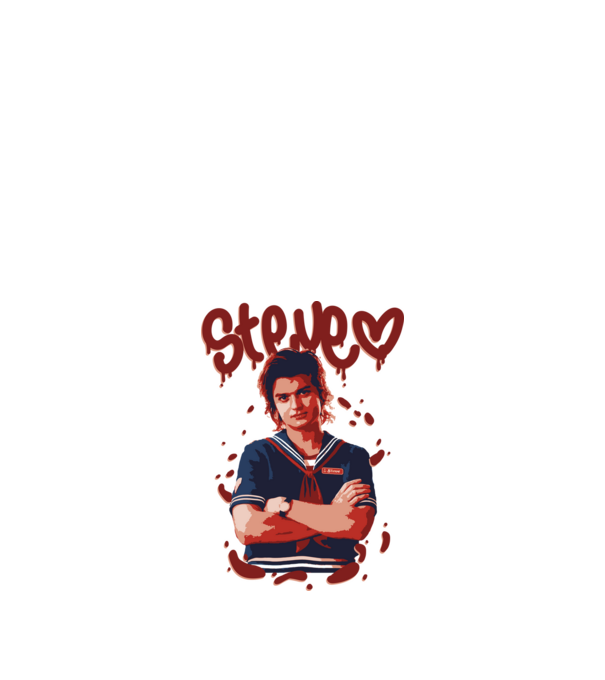 Stranger Things - Steve minta fekete pólón