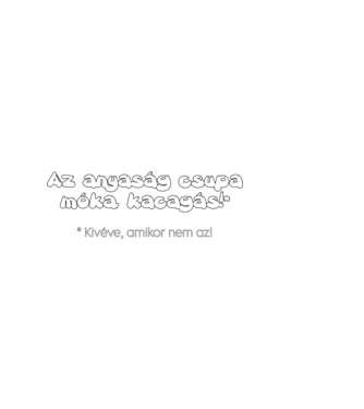 Anyaság móka kacagás minta sötétkék pólón