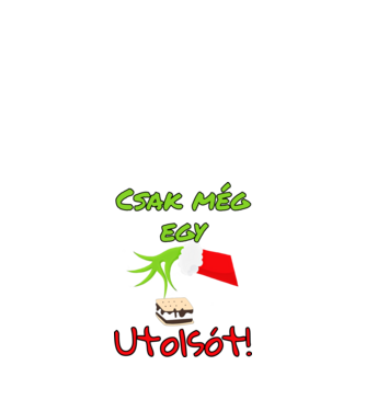 Csak még egy utolsót minta fekete pólón