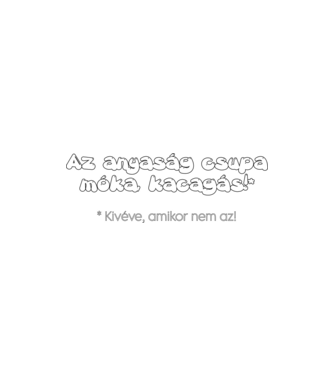 Anyaság móka kacagás minta homokszín pólón