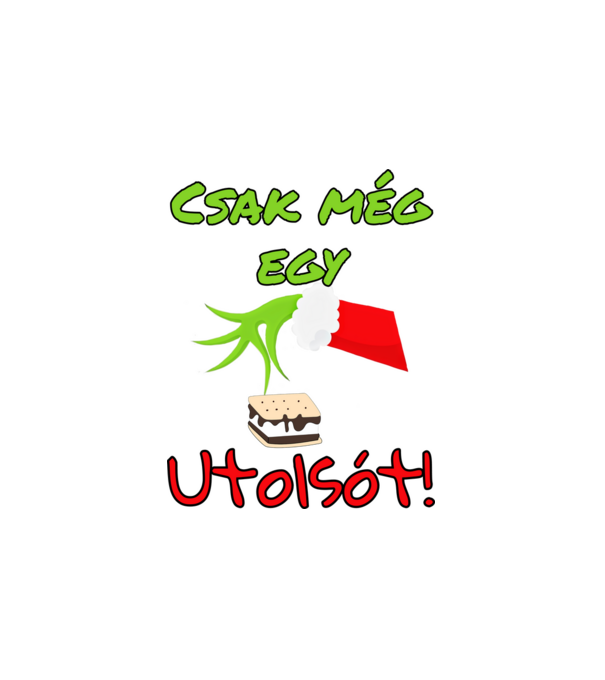 Csak még egy utolsót minta fehér pólón