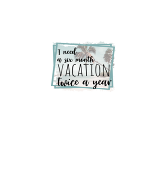 beach vacation minta fehér pólón