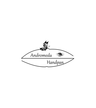 andromeda_handpan_logo_fekete_300dpi minta fehér pólón