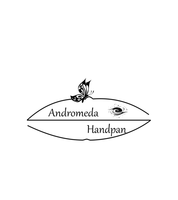 andromeda_handpan_logo_fekete_300dpi minta fehér pólón