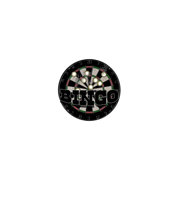 Bingo minta fehér pólón