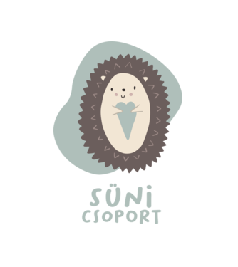 Süni Csoport - ovis póló minta fehér pólón