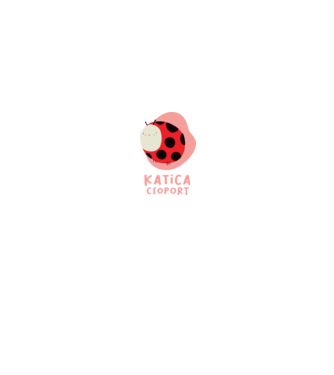 Katica Csoport - ovis póló minta fehér/piros pólón