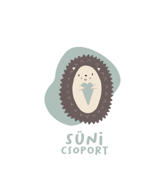 Süni Csoport - ovis póló minta fehér pólón