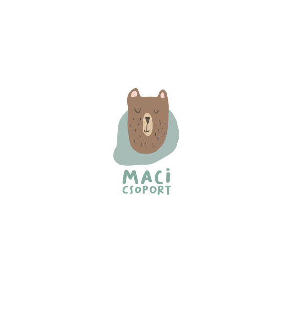 Maci Csoport - ovis póló minta fehér pólón