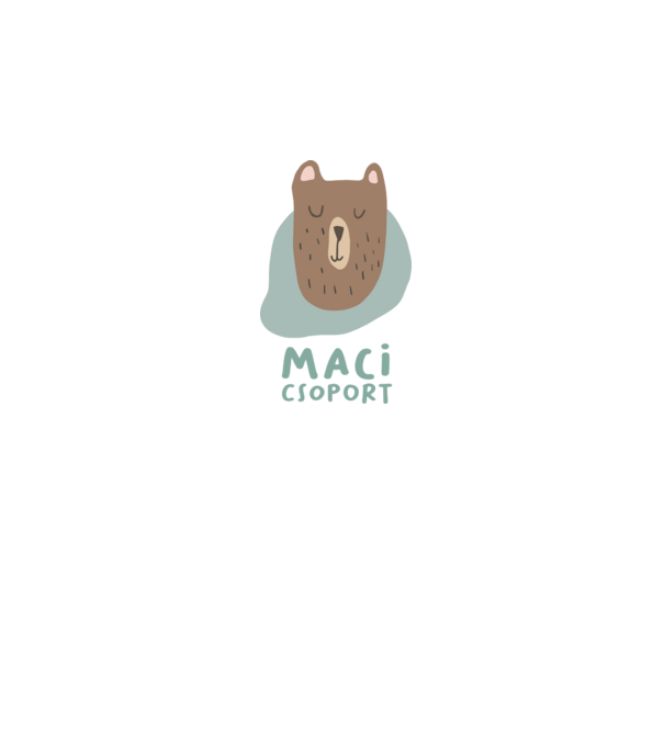 Maci Csoport - ovis póló minta szürke pólón