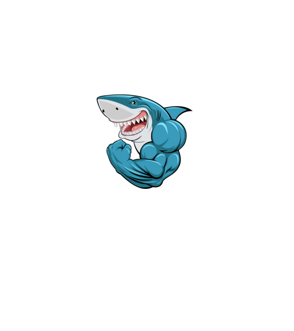 Pumped Shark minta piros pólón