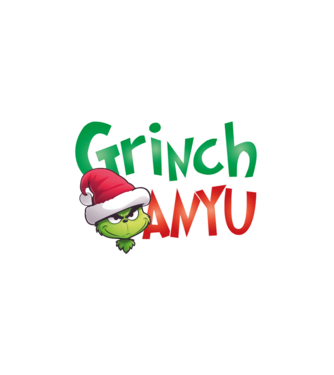 grinch-anyu minta fehér pólón