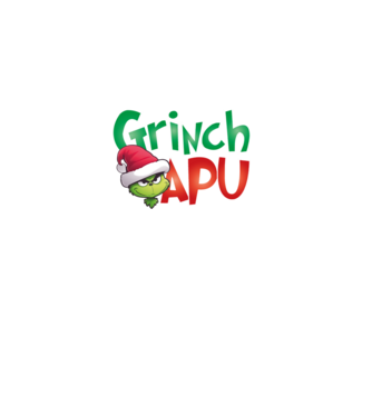 grinch-apu minta fekete pólón