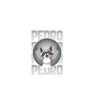 pedropedro minta fekete pólón