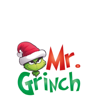 grinch-mr minta fekete pólón
