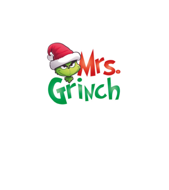 grinch-mrs minta fekete pólón