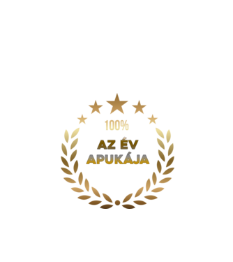 Az év apukája minta fehér pólón