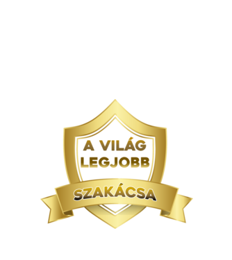 A világ legjobb szakácsa minta fehér pólón