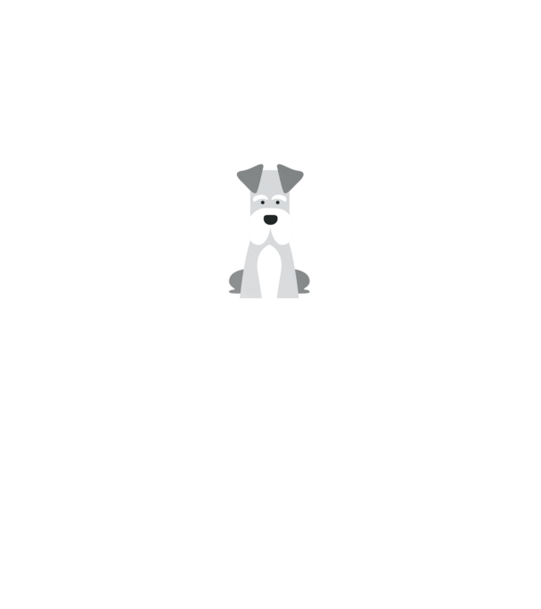 Törpe schnauzer gazdája vagyok! minta sötétkék pólón