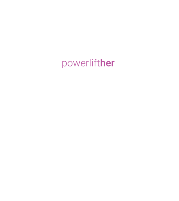 powerlifther minta fekete pólón