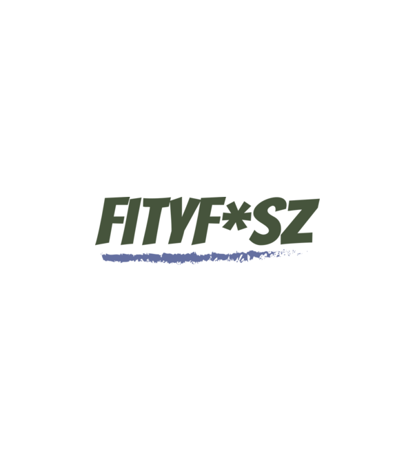 Fityfasz minta fehér pólón