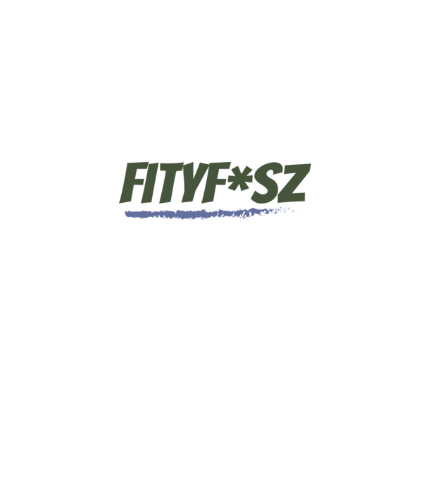 Fityfasz minta szürke pólón
