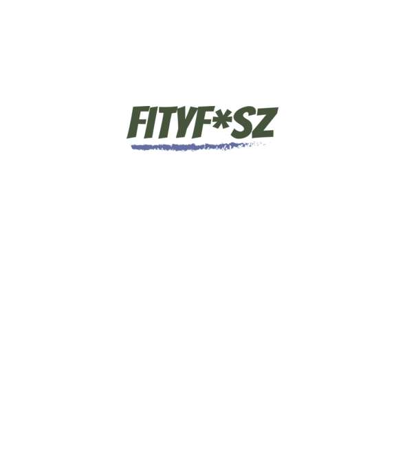 Fityfasz minta szürke pólón