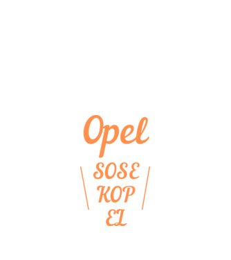 Opel sose kop el... minta fekete pólón
