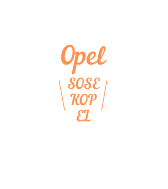 Opel sose kop el... minta fekete pólón