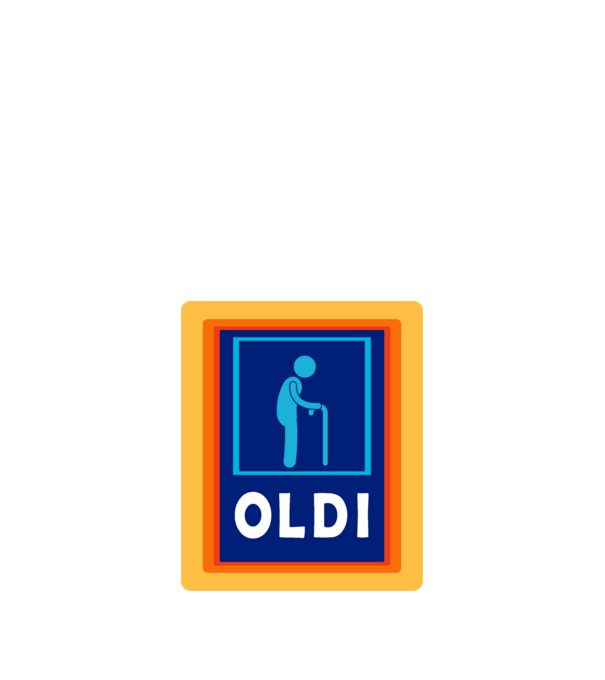 Oldi öregeknek minta fekete pólón