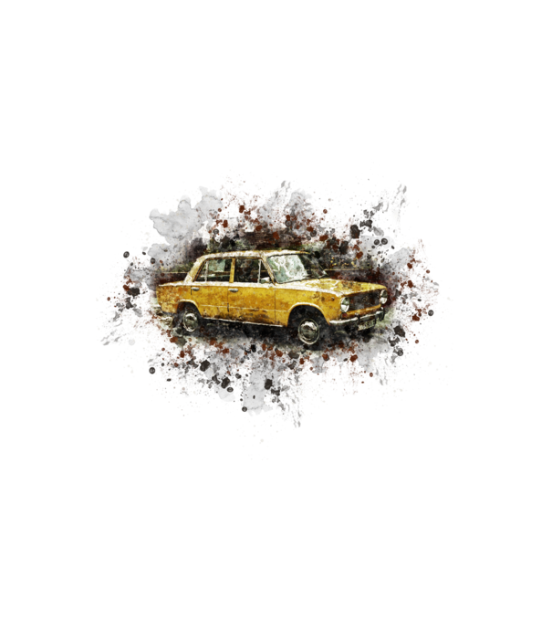 Lada Riva 1981 minta fehér pólón