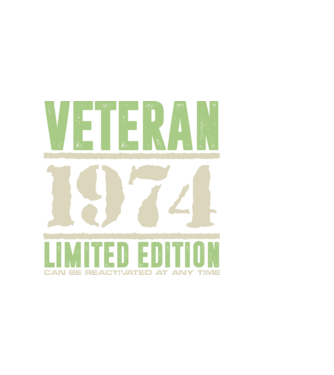 Veteran LE 1974 a minta fekete pólón