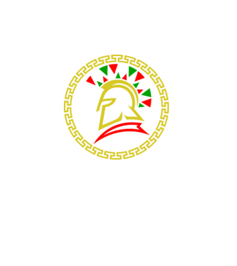 hungarian warrior minta türkiz pólón