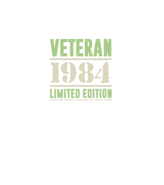 Veteran LE 1984 a minta fekete pólón