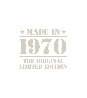 Made in 1970 minta fehér pólón
