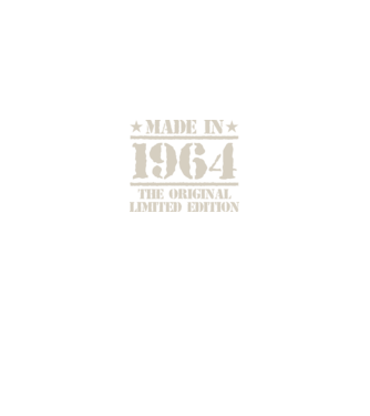 Made in 1964 minta királykék pólón