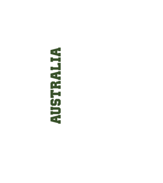 Australia  minta farmerkék pólón