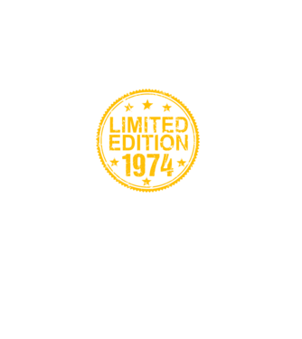 Limited Edition 1974 minta fekete pólón