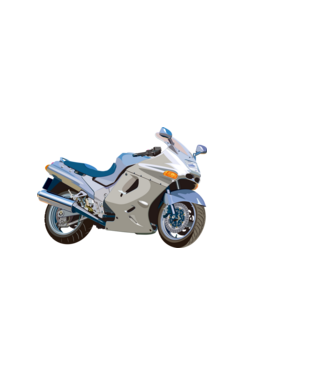 Moto GP minta világoskék pólón