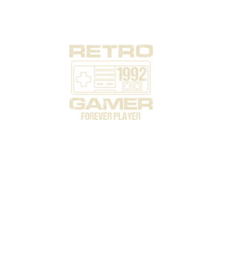 Retro Gamer 1992 minta fekete pólón