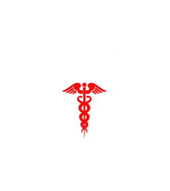 Ambulance minta fehér pólón